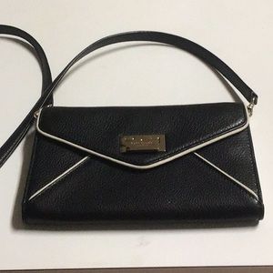 Kate Spade wallet with shoulder strap